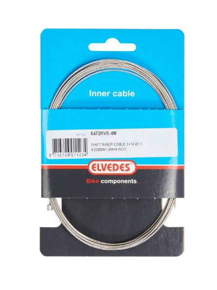 Gear Inner Cable rostfritt stål 4 meter 6472RVS-4M