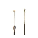 Bremskabel Set hinten 6444 39 Universal 800 2250 mm Schwarz