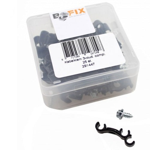 Bofix Cable Clamp Tri -Time Complete (25st)