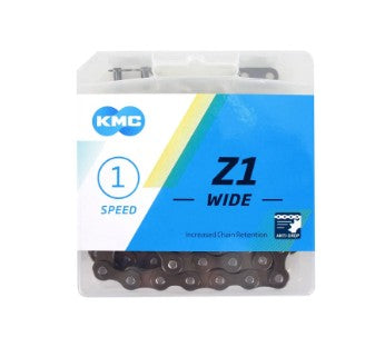 KMC Z1X EPT 1 2X1 8Ketting - Brown - Single Speed - 112 Schakels