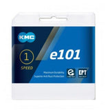 KMC E101 EPT Bicycle Chain 112 Links - Silver