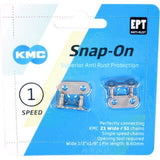 KMC grandinės jungiklis - Snap -on - 1 8 - 8,60 mm - sidabras