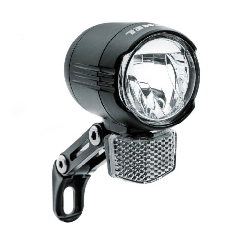 LED front light headlight b r shiny 120 lux e-bike 6-48v in box