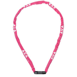 Axa Kettenschloss steiwe rcc Code 120x3.5 mat Polyester Cover - rosa