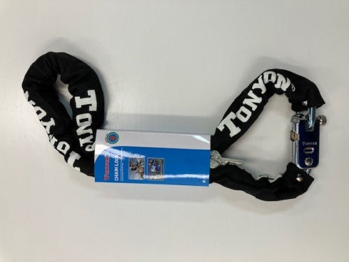 Chain lock Serpe 7x7x11oo black