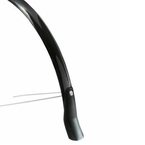 Eurofender snello traseiro Fender 46mm - 28 polegadas preto