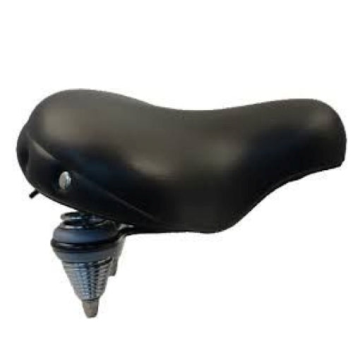 Selle Comfort Saddle Black (Imitation Drifter Saddle), sans écharpe