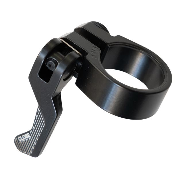 Ursus Saddle Clamp Ø34.9mm med Quick -Tensioner sort