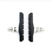 Brzdové destičky V-brzda 72 x 12,5 mm Černá 2 kusy