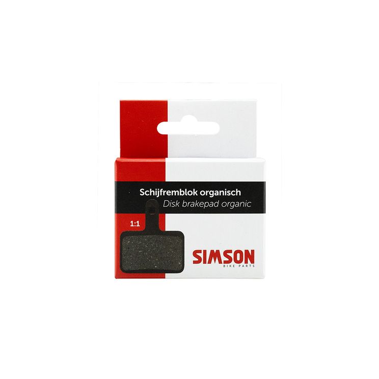 Simson disc brake pads organic shimano tektro