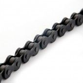 Simson bicycle chain normally basic - 112 links, 1 2 x1 8, for city bikes without gear and with hub gear - Black