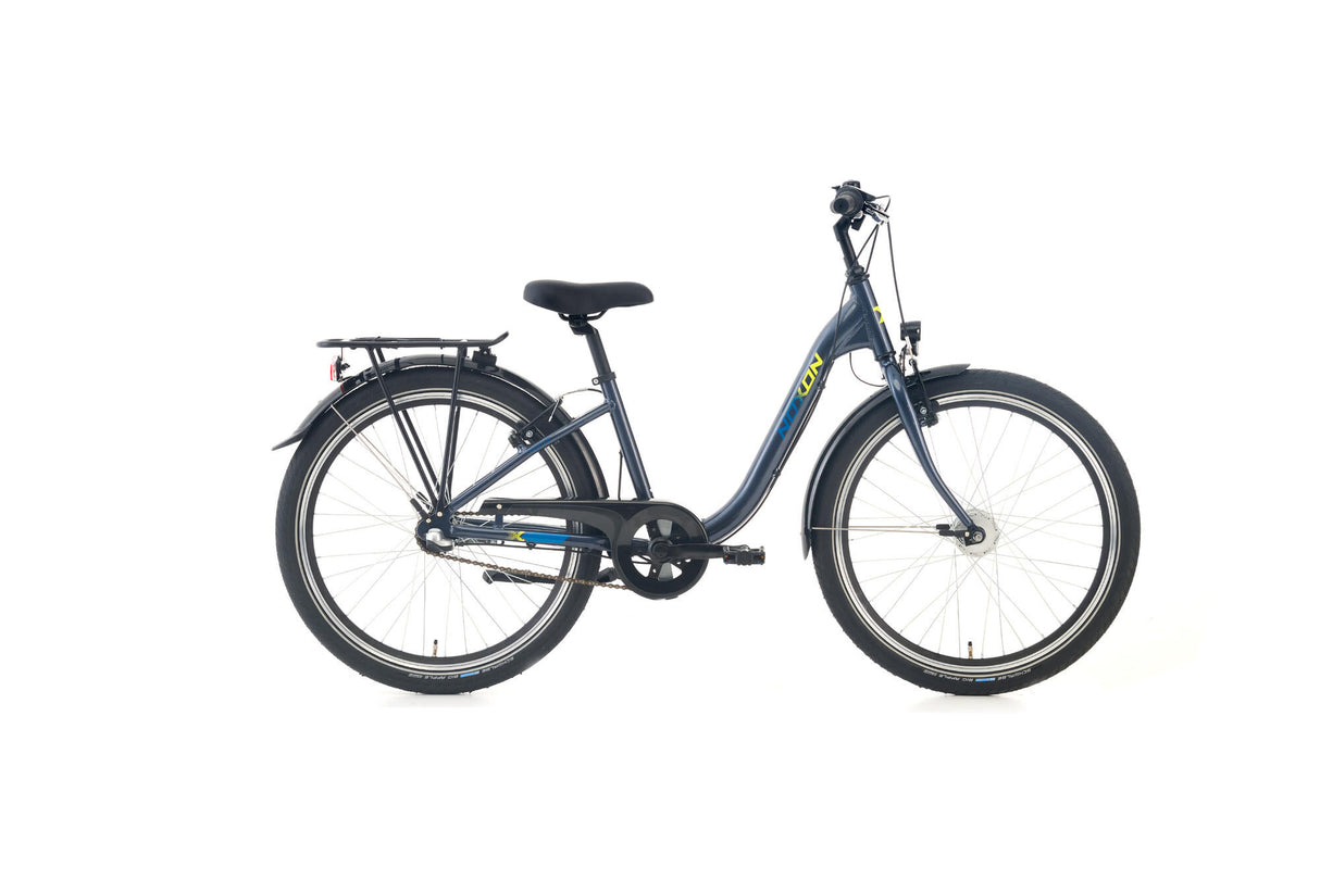 Noxon atb jeugd rocky nd (#1) bike rocky nd 24 34 wave 8sp blue grey