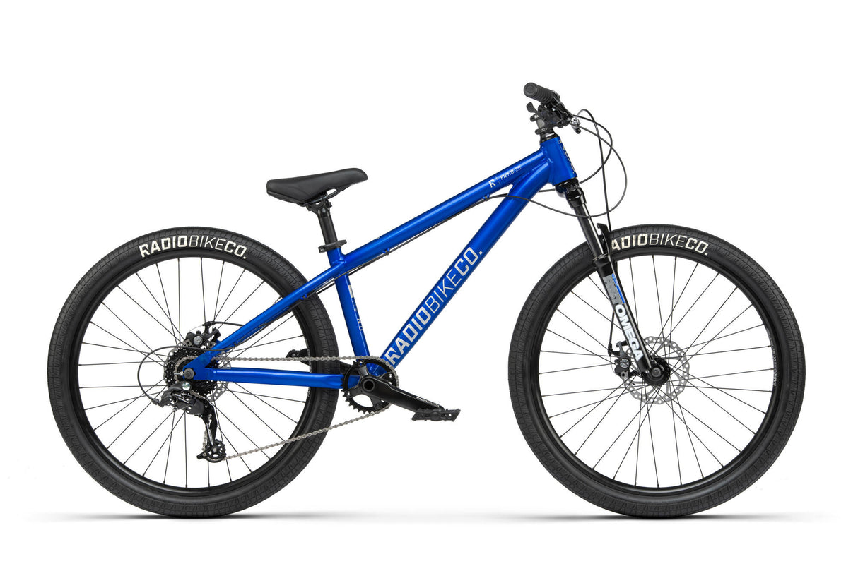 Radio dirt bike fiend mod. 22 bike fiend 26 diam. candy blue