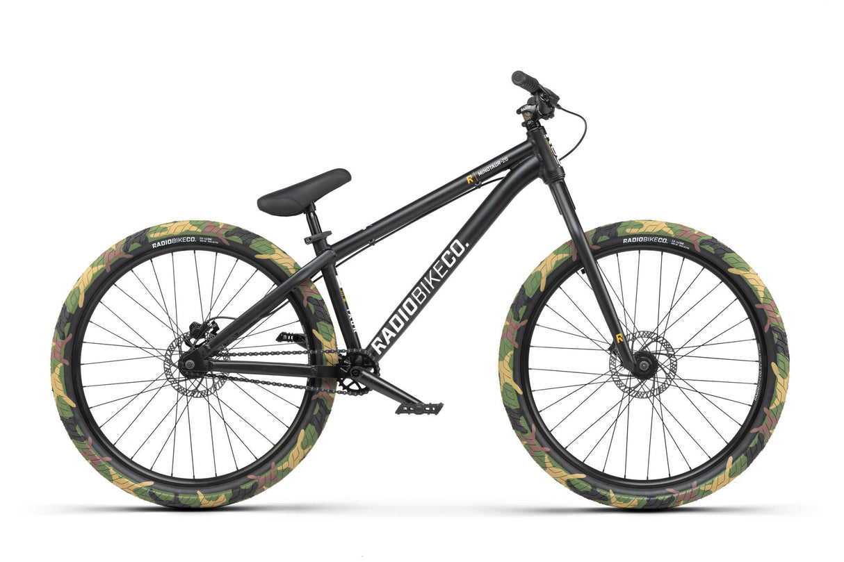 Radio dirtbike minotaur mod. 22 bike minotaur 26 diam. black matt