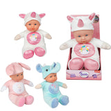 Toi-toys beau soft baby doll in animal suit 31cm