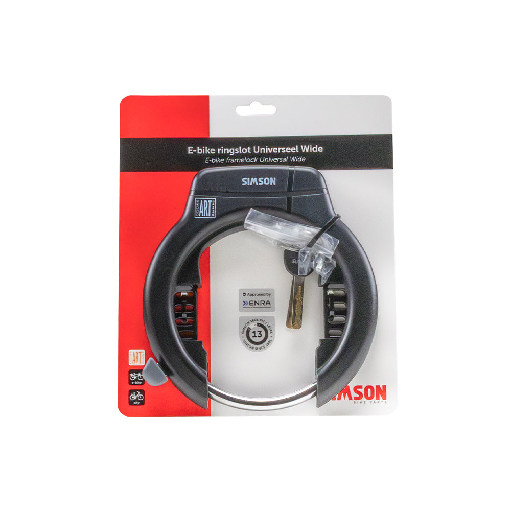 Simson Frame Lock Universal Breet E-Bike Insert 80mm Art**