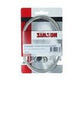 Freno de tambor del cable interno 225 cm de plata de acero inoxidable