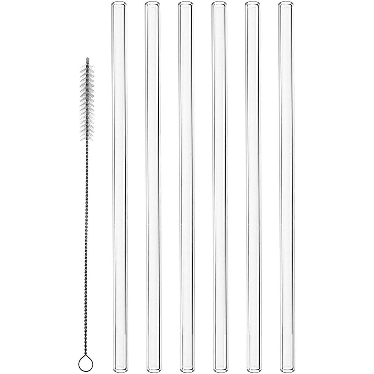 Montana rietjes glas + borsteltje 23cm
