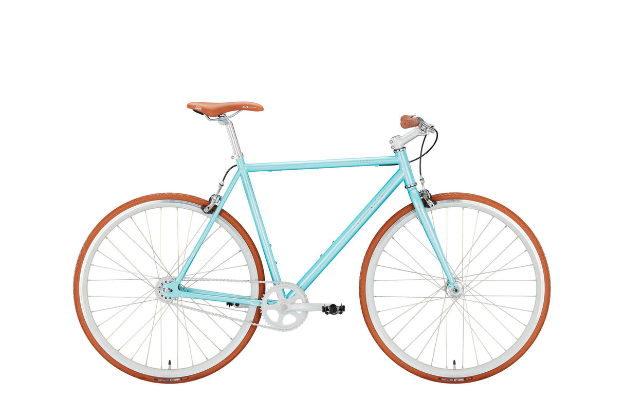 Excelsior urban bike Gaudy (#1) bike excels. gaudy 28 56 diam. 2sp pastel turq.