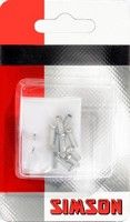 Simson inner cable end sleeves aluminum p 10 pcs on card