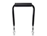 Backrest with back cushion 27 cm black