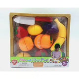 Playgo cut play fruit in crate - 11 pcs.