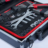 Connex gereedschapskoffer 100 delig alukoffer