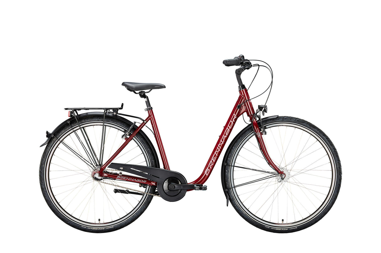 Brennabor stadsfiets c-20 mod. 24 bike city c-20 28 55 deep 3sp.red rose