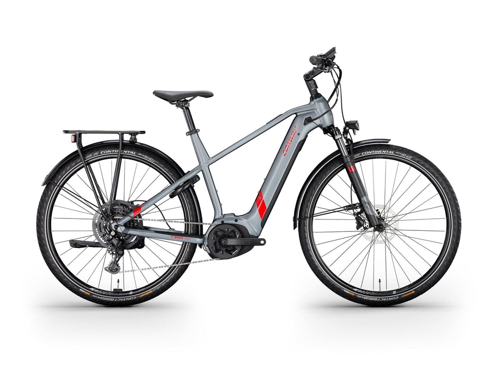 Conway elektrische trekkingfiets cairon t 2.0 625 se (#1) ebike conw. ciaron t 2.0 625 se 28 60 9sp sil. red