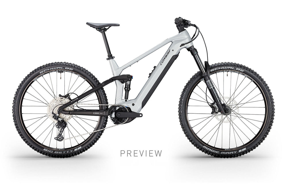 Conway electric mtb full-suspension xyron st 4.0 (#2) erad xyron st 4.0 men 29 l 12g alu raw black