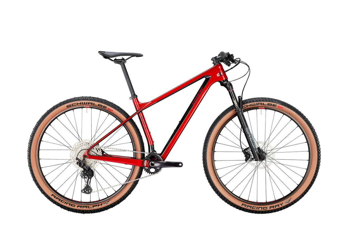 Conway mtb hardtail rlc 4.9 mod. 23 bike conw.rlc 4.9 29 49 hardtail 12sp red black