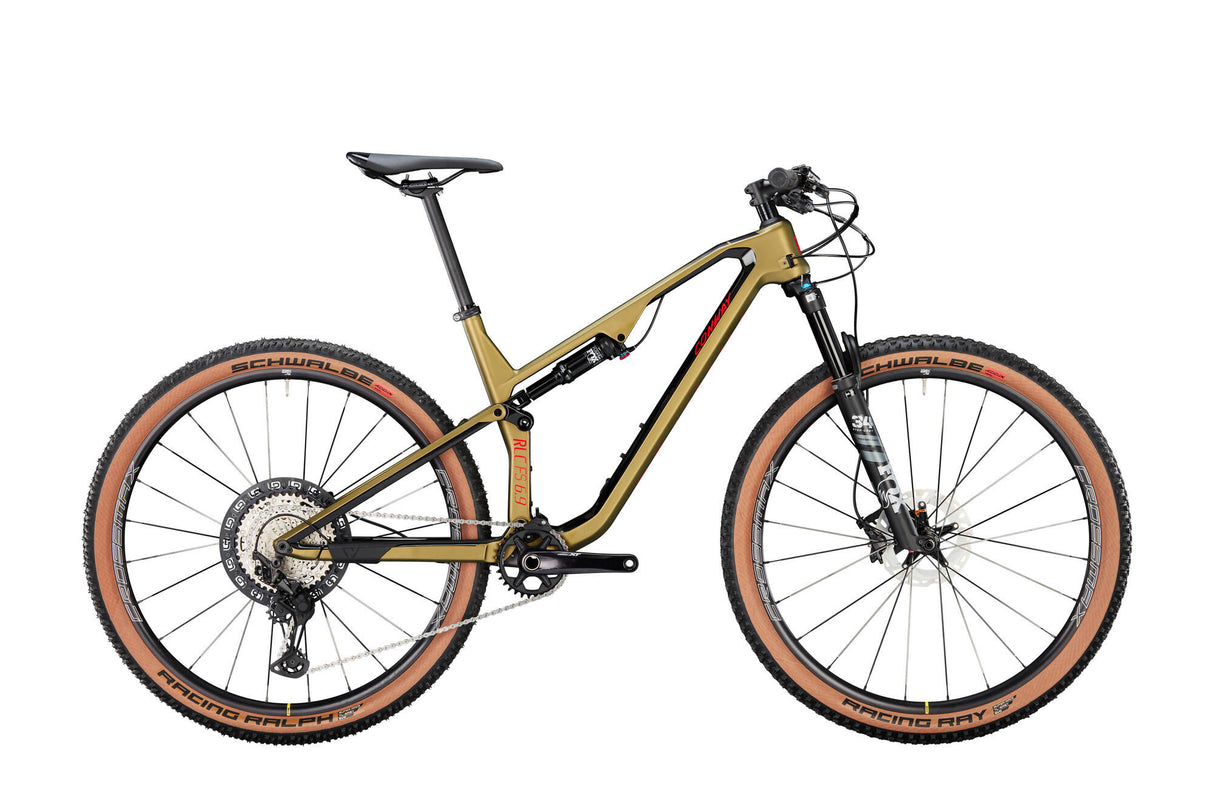 Conway mtb full-suspension rlc fs 6.9 mod. 23 bike con.rlc fs 6.9 29 47 full sus.12sp bro. black