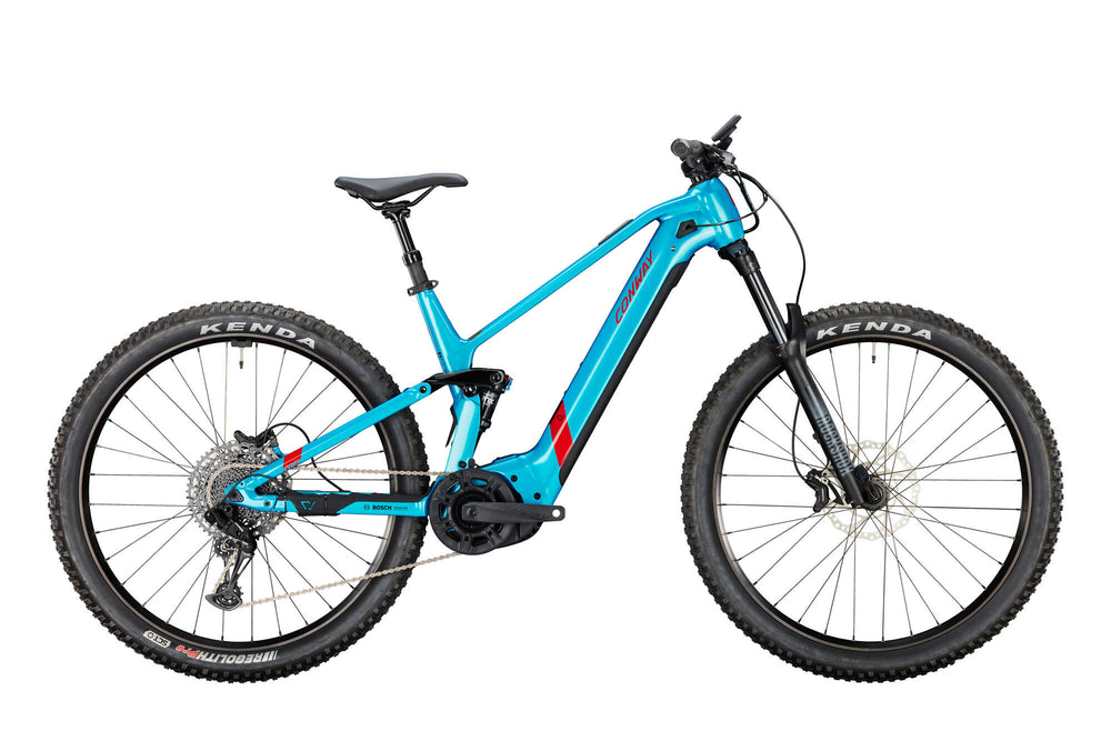 Conway elektrische mtb full-suspension xyron s 2.9 mod. 24 ebike conw. xyron s 2.9 29 49 full sus.top. red