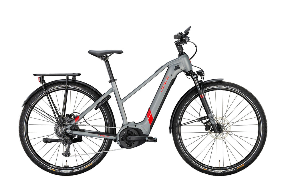 Conway elektrische trekkingfiets cairon t 2.0 500 mod. 23 ebike conw. cairon t 2.0 500 28 50 trap. grey red