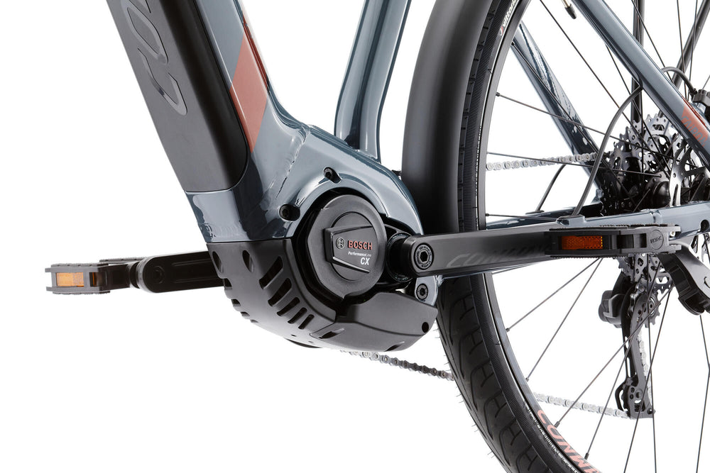 Bicicletta elettrica da trekking Conway Cairon T 3.0 625 mod. 24 ebike conw.cairon t 3.0 625 28 49 stair.anth. poliziotto.