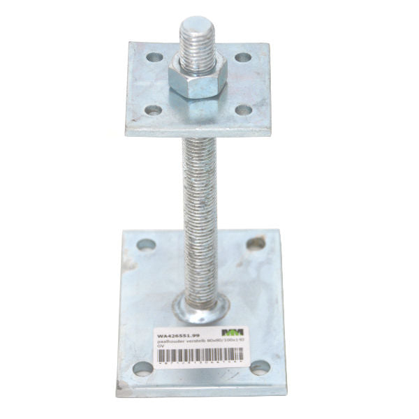 Waelbers paalhouder verstelb 80x80100x140 gv