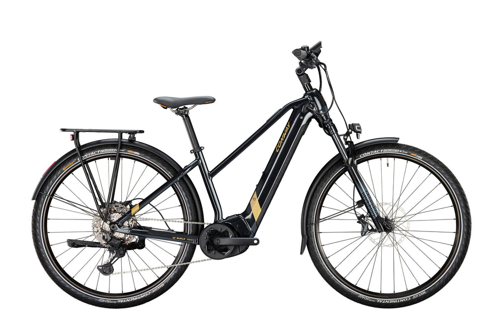 Conway elektrische trekkingfiets cairon t 6.0 mod. 24 ebike conw.cairon t 6.0 28 53 trap.11sp bl. gold