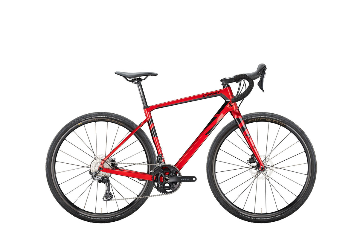 Conway gravel grv 10.0 mod. 24 bike conw. grv 10.0 28 45 diam. 22sp red black