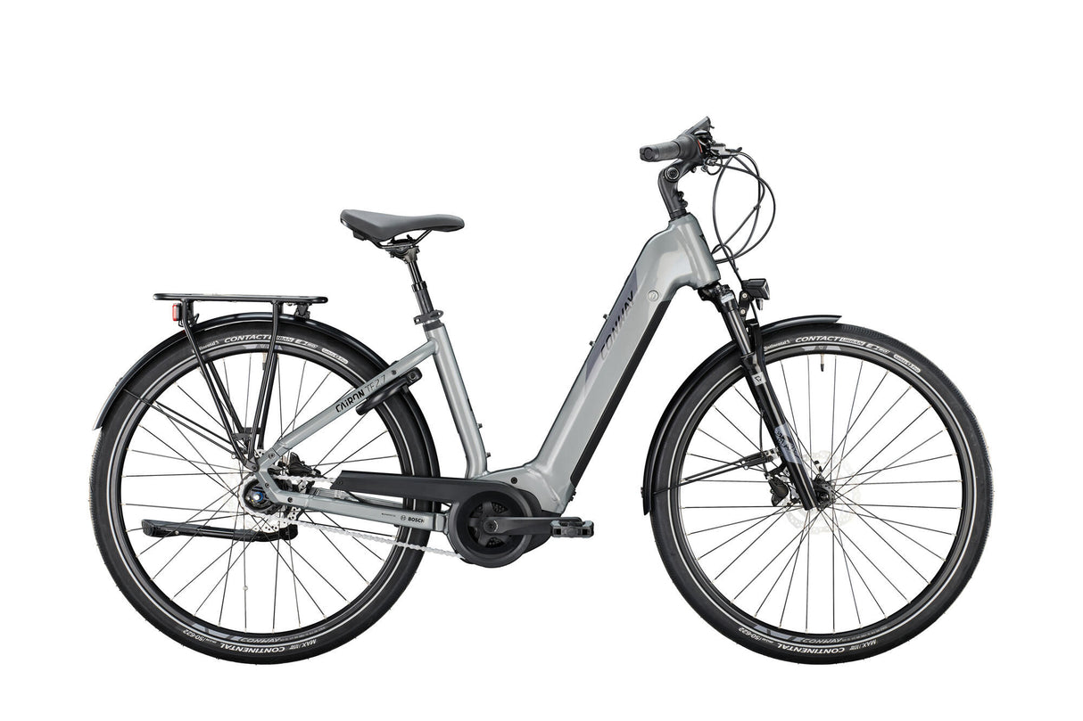 Conway elektrische trekkingfiets cairon tf 2.7 625 mod. 24 ebike conw.cairon tf 2.7 625 28 42 wave 7sp grey