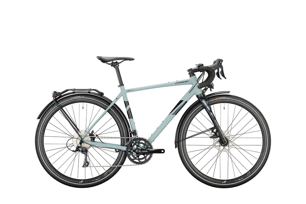 Conway gravel grv 4.0 c mod. 24 bike conw.grv 4.0 c 28 55 diam. 18sp grey black