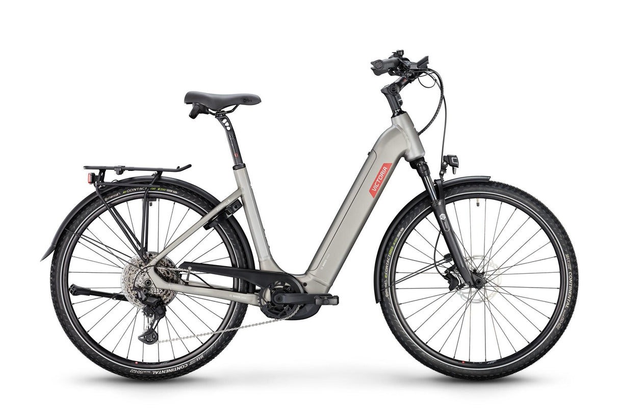 Victoria elektrische trekkingfiets "manoc 6" (#1) ebike vict. manoc 6 28/54 11sp wave white