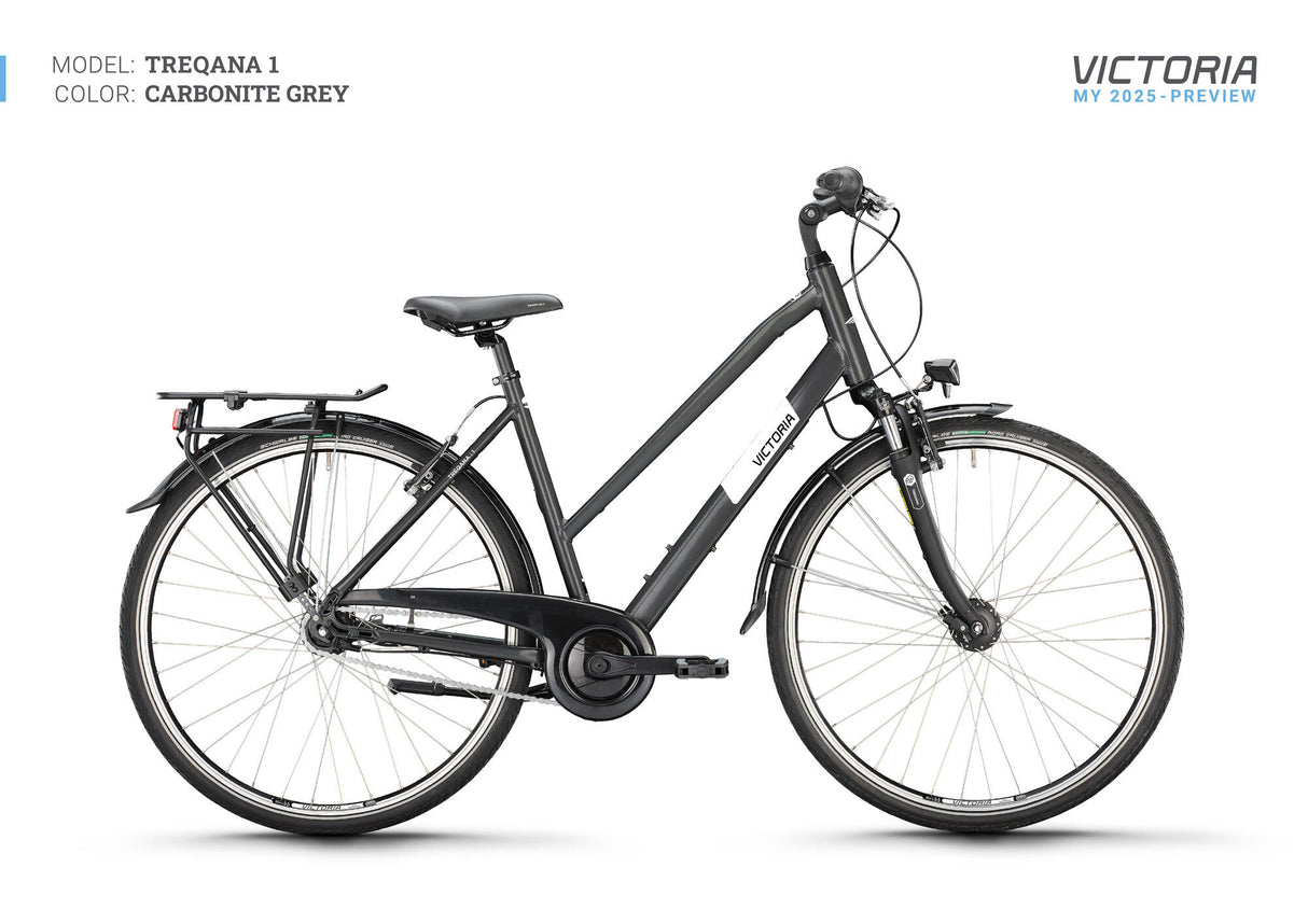Victoria trekking bike treqana 1 (#1) wheel treqana 1 28 55 stairs. 7gg carb. gray