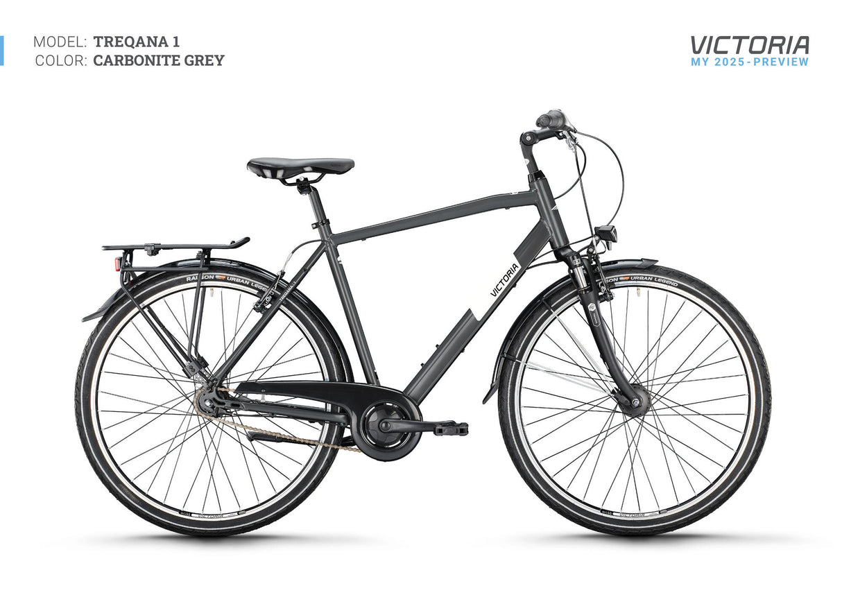 Victoria trekking bike treqana 1 (#1) wheel treqana 1 28 61 he. 7gg carb. gray