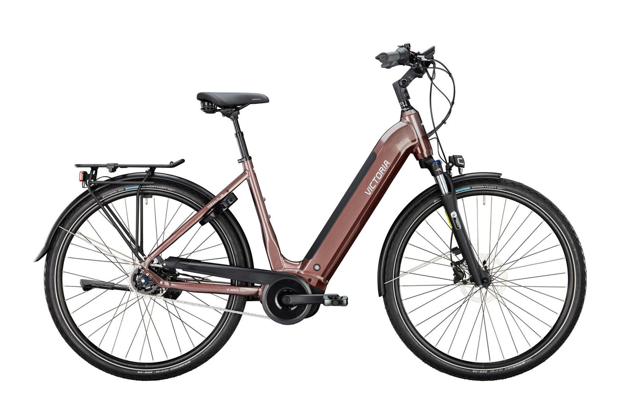 Victoria elektrische trekkingfiets "tresalo 13" (#1) ebike vict. tresalo 13 28/44 5sp fh copper
