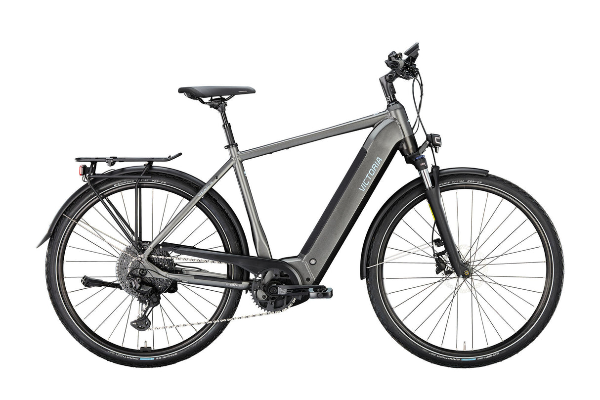 Victoria elektrische trekkingfiets "tresalo 16" (#1) ebike vict. tresalo 16 28/50 11sp bat black