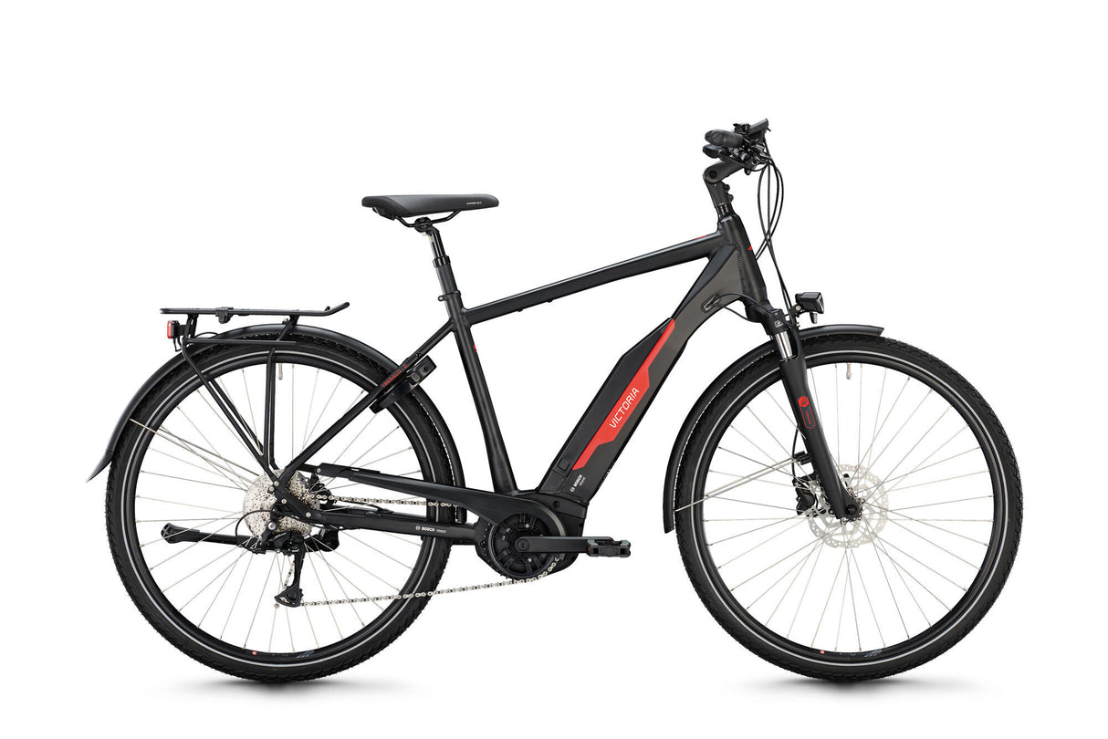 Victoria elektrische trekkingfiets "tresalo 2" (#1) ebike vict. tresalo 2 28/48 9sp black