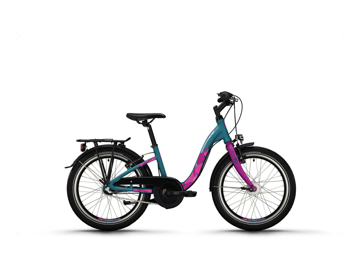 Victoria kinderfiets eqola 1 mod. 24 bike vict.eqola 1 20 30 low entry 3sp car.blue