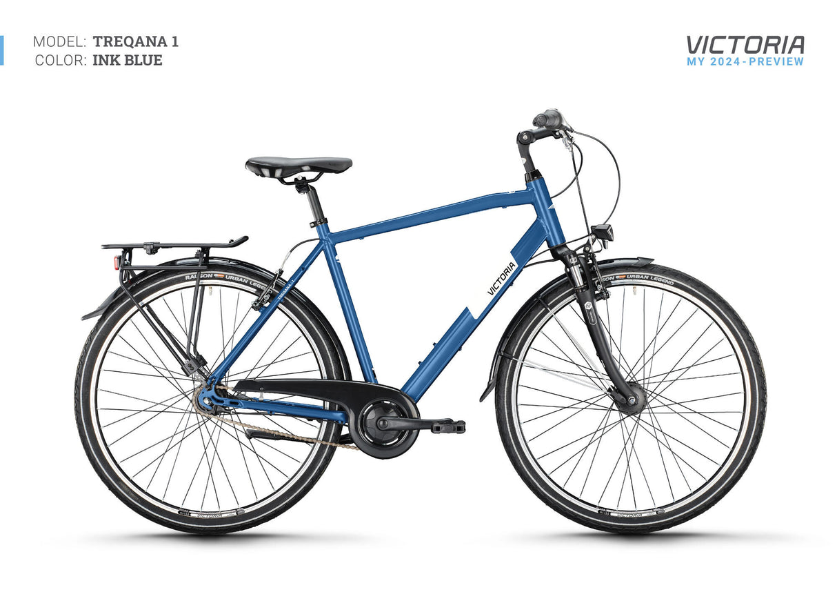 Victoria trekking bike treqana 1 mod. 24 bike vict.treqana 1 28 53 diam. 7sp ink blue
