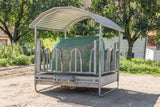Producten hooinet voor ronde balen v ophangen 125x160 cm 4 5cm