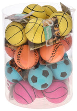 Neon ball 6 cm assorted | 24 pieces